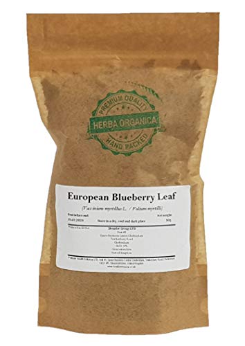 Heidelbeere Blatt / Vaccinium Myrtillus L / European Blueberry Leaf # Herba Organica # Blaubeere, Schwarzbeere, Mollbeere (50g) von Herba Organica