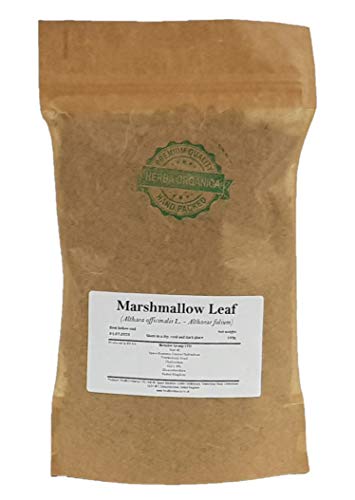 Herba Organica Eibischblätter Kräutertee - Althea Officinalis L - Marshmallow Leaf Herbal Tea 100g von Herba Organica