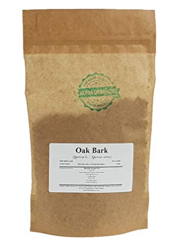 Herba Organica Eichenrinde Kräutertee - Quercus L - Oak Bark Herbal Tea 50g von Herba Organica