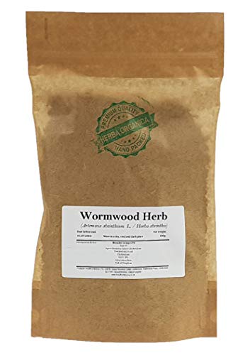 Herba Organica Wermutkraut Kräutertee - Artemisia Absinthium L - Wormwood Herb Herbal Tea 50g von Herba Organica