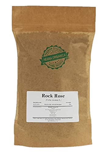 Herba Organica Zistrosenkraut Kräutertee - Cistus Incanus L - Rock Rose Herbal Tea 100g von Herba Organica