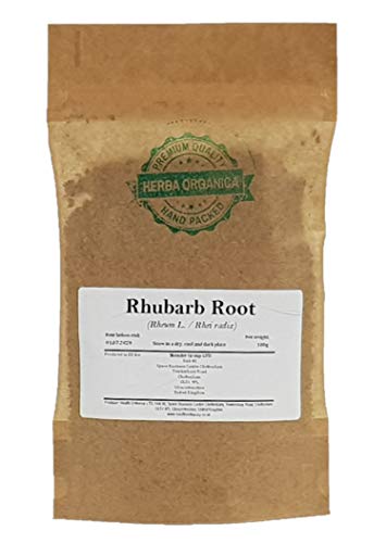 Rhabarber Wurzel / Rheum L / Rhubarb Root # Herba Organica # Geschnittener Wurzel Kräutertee (100g) von Herba Organica