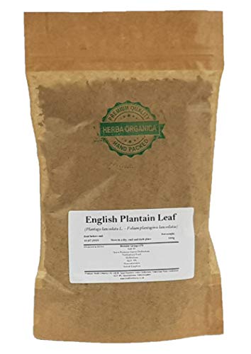 Spitzwegerich Blatt / Plantago Lanceolata L / English Plantain Leaf # Herba Organica # Spießkraut, Lungenblattl, Schlangenzunge (100g) von Herba Organica