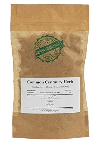 Tausendgüldenkraut/Centaurium Erythraea/Common Centaury Herb # Herba Organica # Kopfiges Tausendgüldenkraut (50g) von Herba Organica