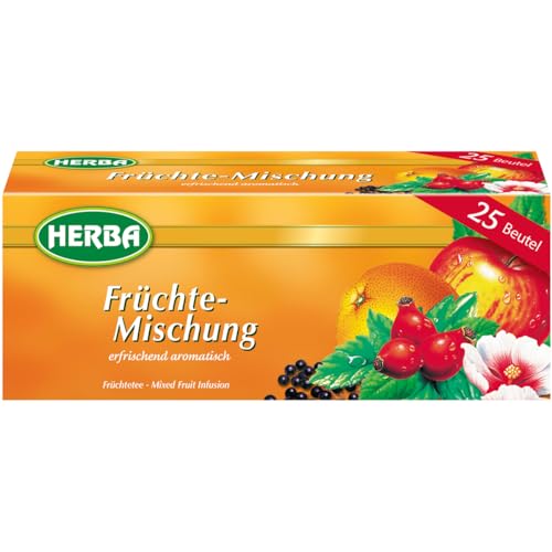 Herba Früchtemischung erfrischend aromatischer Früchtetee 50g von Herba