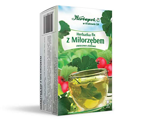 Herbapol w Krakowie Ginkgo-Tee fix, 20 Teebeutel, Ginkgo Tea fix von Herbapol w Krakowie SA