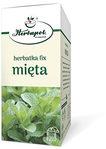 Herbapol w Krakowie Pfefferminz-Kräutertee, 20 Teebeutel - Peppermint Herbal Tea von Herbapol w Krakowie SA