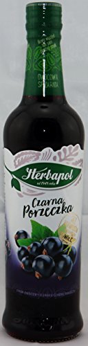 Herbapol Obstsirup mit schwarzem-Johannisbeergeschmack mit Vitamin C - 420 ml von Herbapol