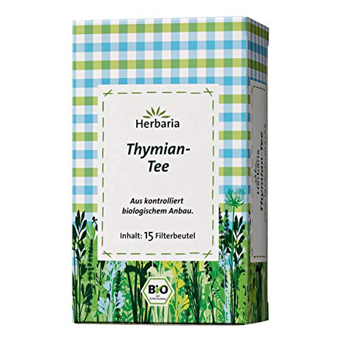 Herbaria - Thymian-Tee bio 15 FB - 27 g - 6er Pack von Herbari