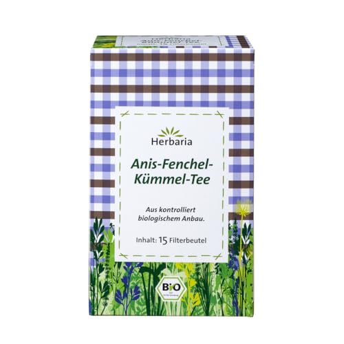 Anis-Fenchel-Kümmel-Tee, Tee-Aufgussbeutel von Herbaria