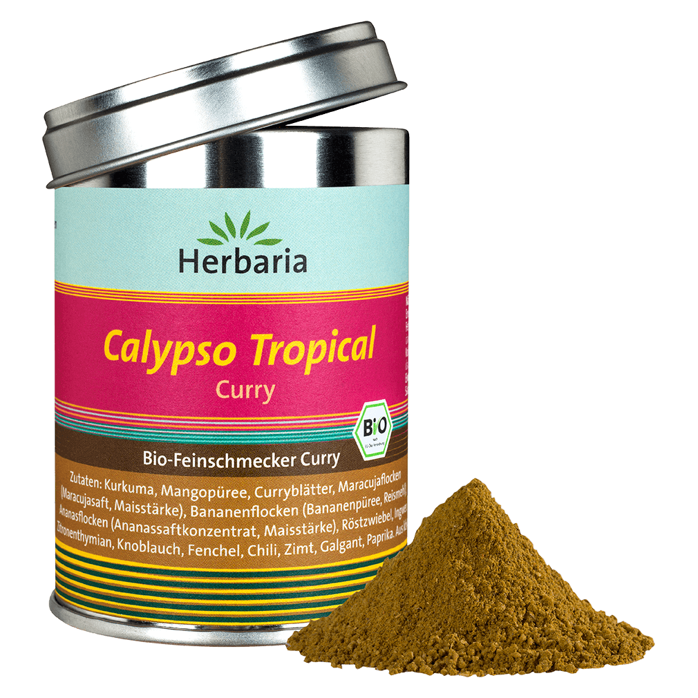 Bio Calypso Tropical Curry, 85g von Herbaria