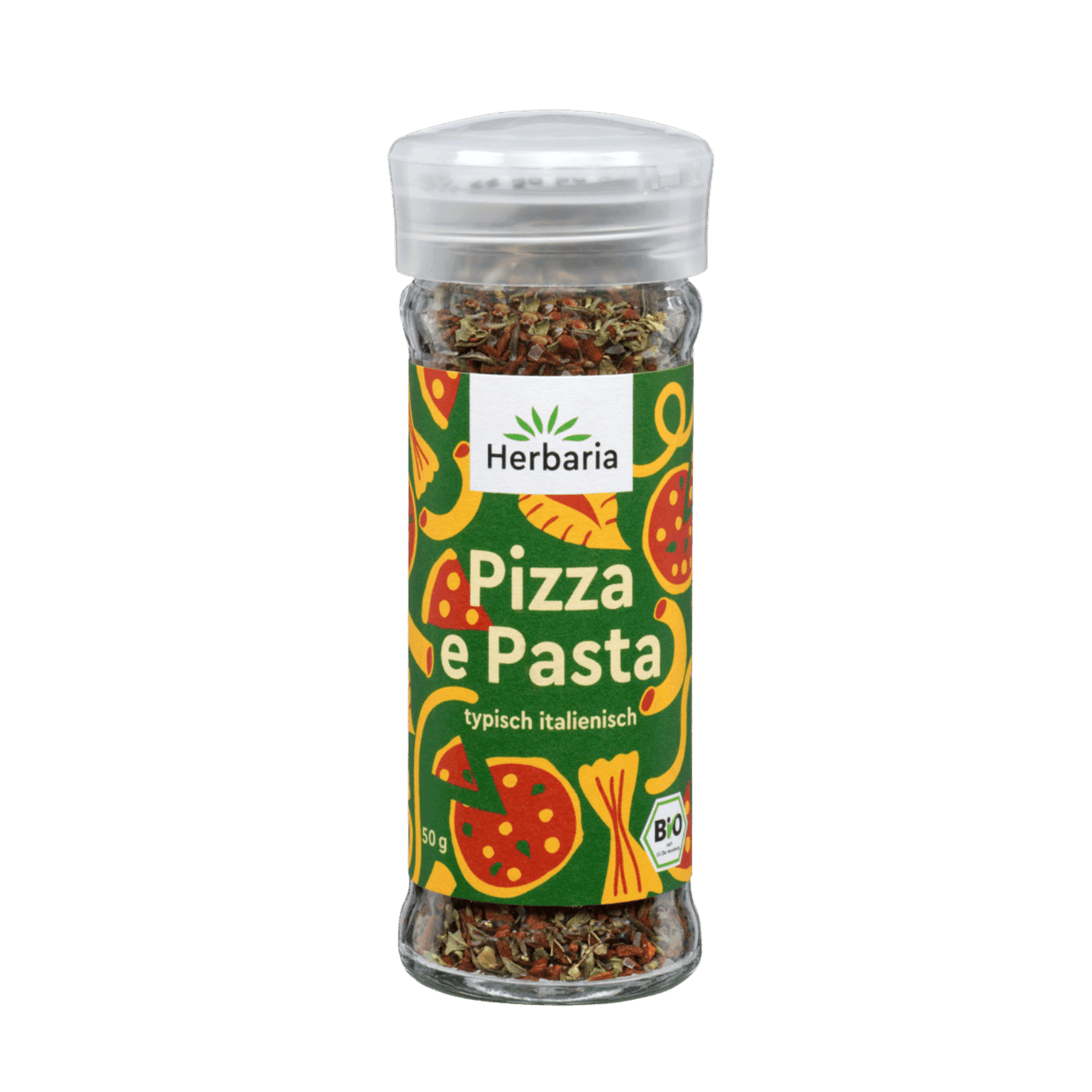 Bio Pizza é Pasta, 50g Streuer von Herbaria