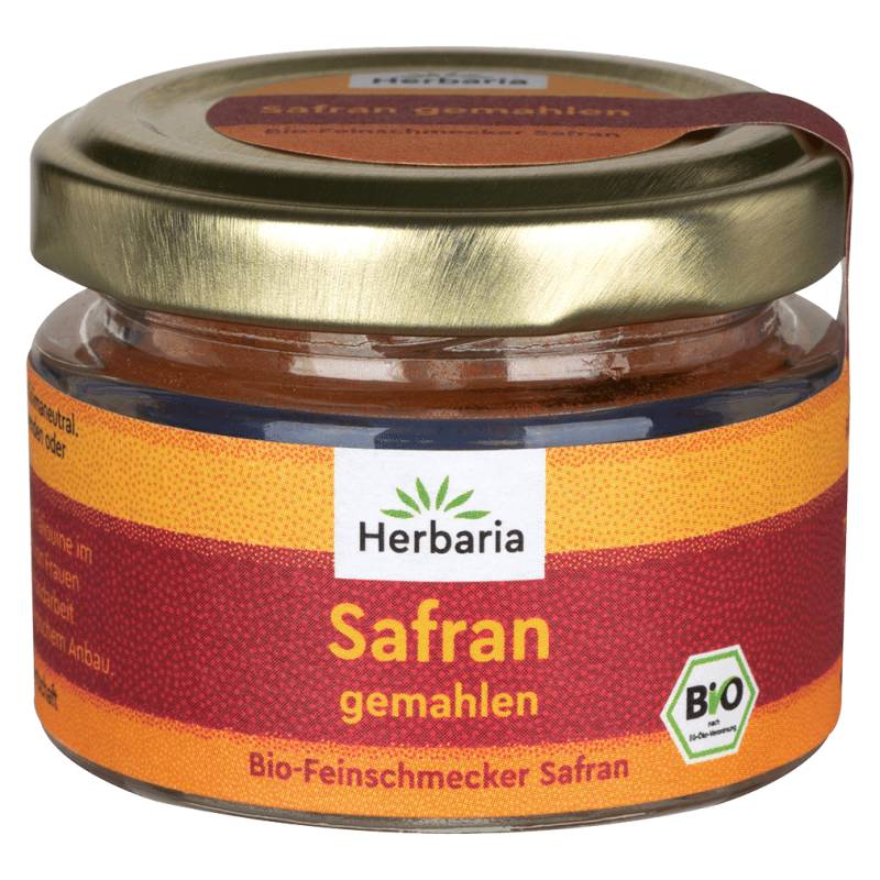 Bio Safran gemahlen, 0,5g von Herbaria