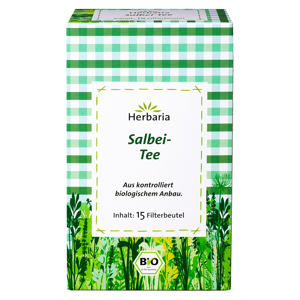 Bio Salbei-Tee, 15 Filterbeutel von Herbaria