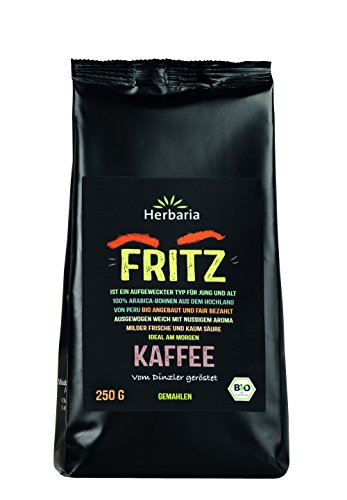 Herbaria BIO "Fritz" Kaffee gemahlen, 250 g von Herbaria
