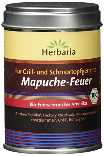 Herbaria Bio Gewürzmischung Mapuche Feuer, 95 g von Herbaria