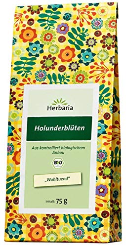 Herbaria Holunderblüten bio (2 x 75 gr) von Herbaria