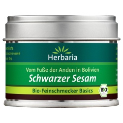 Schwarzer Sesam, ganz von Herbaria