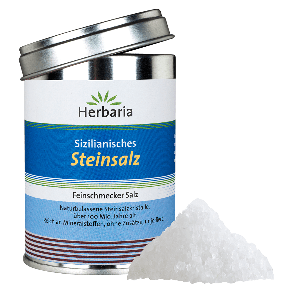 Sizilianisches Steinsalz, 200g von Herbaria