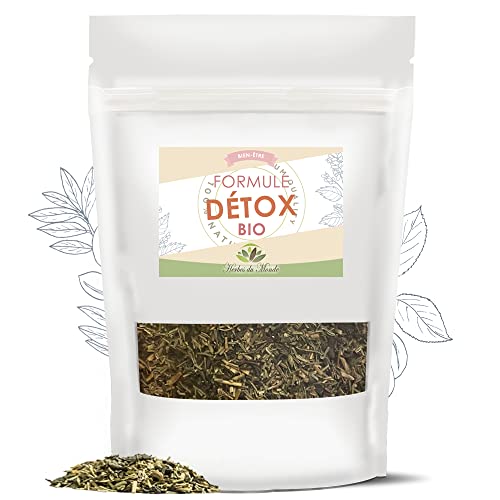 Herbes du Monde – BIO-Detox-Kräutertee – Bio-Detox-Herausforderung – Reinigung des ganzen Körpers – 1 Beutel mit 100 g von Herbes du Monde