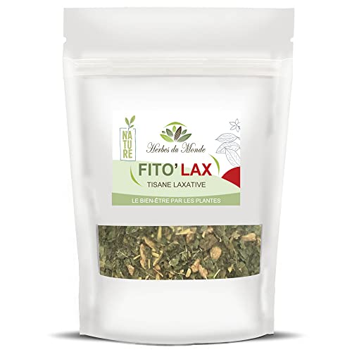 Herbes du Monde – FITO'LAX Kräutertee – abführender und verdauungsfördernder Kräutertee – 1 Beutel mit 100 g von Herbes du Monde