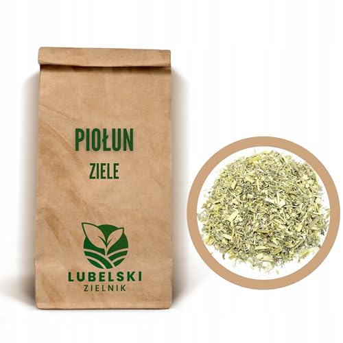 Geschnittenes Wermutkraut, 100% Natürliches Nahrungsergänzungsmittel, Unterstützt Verdauung, Entgiftung und wirkt Entzündungshemmend - Ideal für Kräutertees - 200g von Herbs From Poland