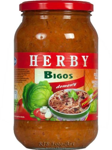 Herby - Bigos - polnischer Krauttopf mit Wurst 850g von Herby