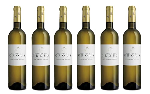 6x 0,75l - 2023er - Herdade Dos Grous - Branco - Vinho Regional Alentejano - Portugal - Weißwein trocken von Herdade Dos Grous