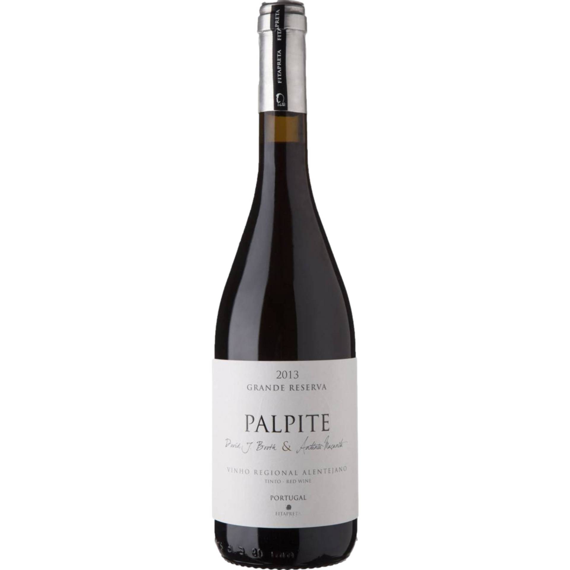 Fita Preta Palpite Reserva Tinto, Alentejo DOC, Alentejo, 2021, Rotwein von Herdade das Oliveiras Lda - Rua do Monte Velho, N 26 7300 Fortios - PT