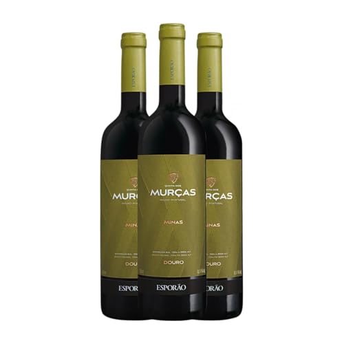 Herdade do Esporão Quinta dos Murças Minas Douro 75 cl Rotwein (Karton mit 3 Flaschen von 75 cl) von Herdade do Esporão