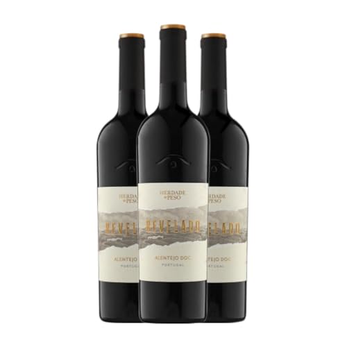 Herdade do Peso Revelado Alentejo Alterung 75 cl Rotwein (Karton mit 3 Flaschen von 75 cl) von Herdade do Peso