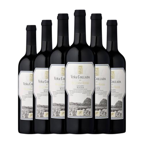 Marqués de Riscal Viña Collada Tempranillo Rioja 75 cl Rotwein (Karton mit 6 Flaschen von 75 cl) von Herederos del Marqués de Riscal