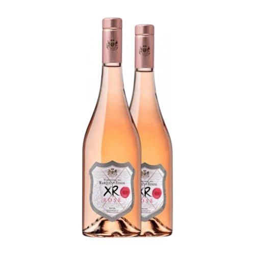 Marqués de Riscal XR Rosado Rioja Jung Magnum-Flasche 1,5 L Rosé-Wein (Karton mit 2 Magnum-Flasche von 1,5 L) von Herederos del Marqués de Riscal