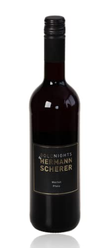 GOLDNIGHTS Merlot Rotwein 0.75 l von Hermann Scherer