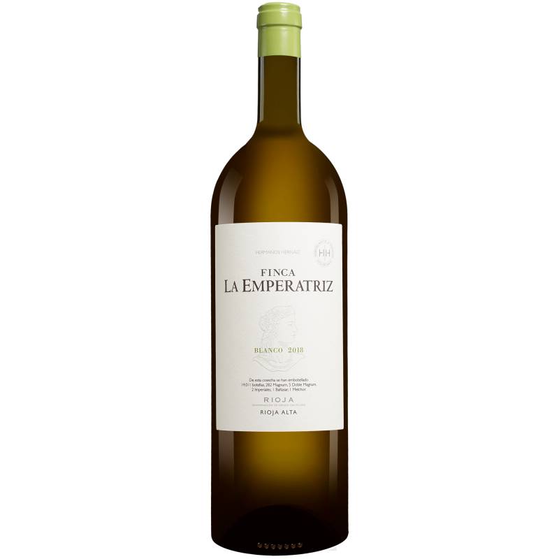 Finca La Emperatriz Blanco - 1,5 L. Magnum 2018  1.5L 13.5% Vol. Weißwein Trocken aus Spanien von Hermanos Hernáiz