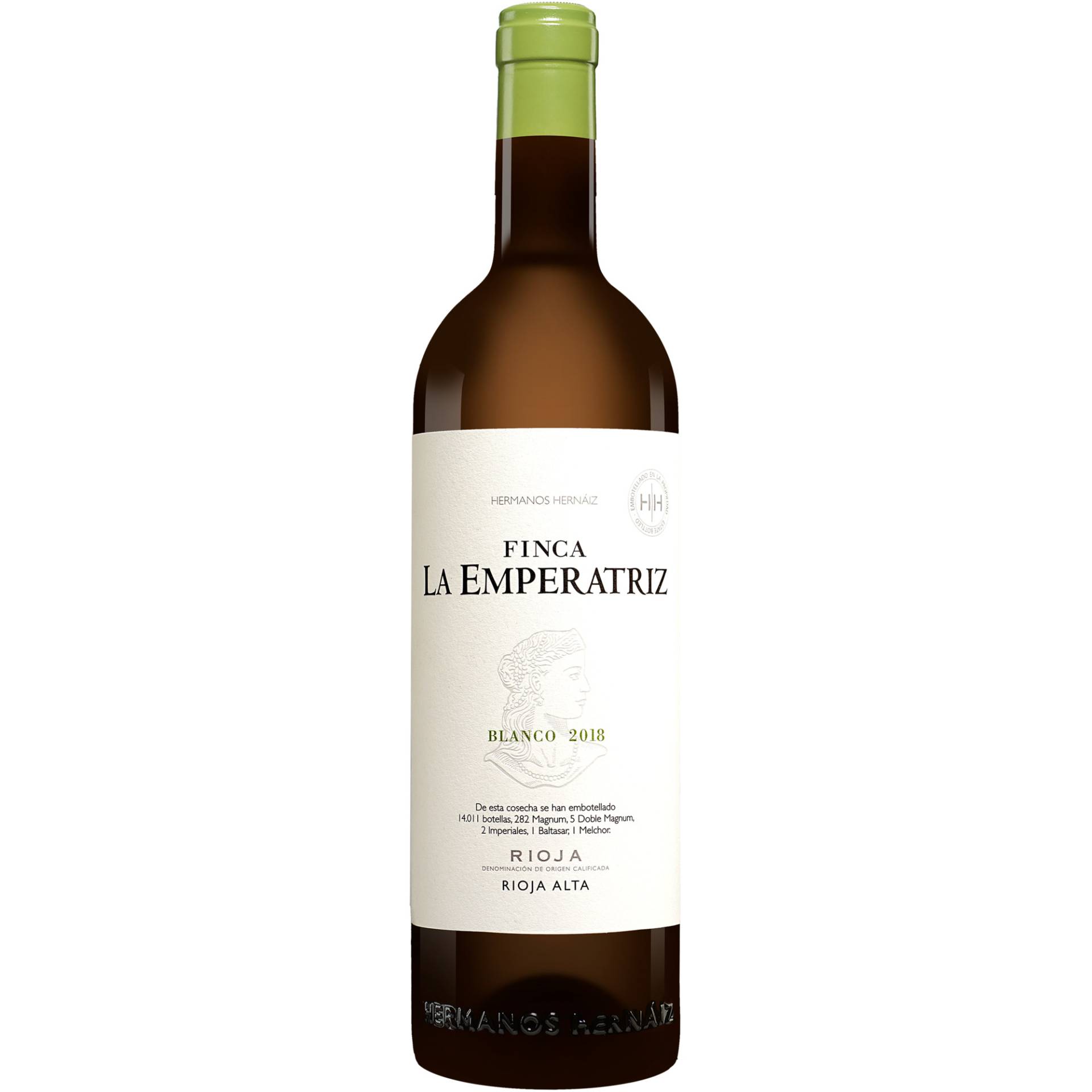 Finca La Emperatriz Blanco 2018  0.75L 13.5% Vol. Weißwein Trocken aus Spanien von Hermanos Hernáiz
