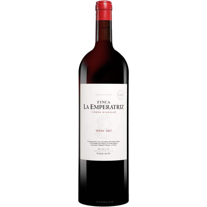 Finca La Emperatriz Gran Vino Tinto Reserva - 1,5 L. Magnum 2017  1.5L 14.5% Vol. Rotwein Trocken aus Spanien von Hermanos Hernáiz