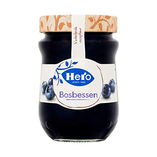 Blaubeermarmelade | Hero | Blaubeeren | Gesamtgewicht 340 Gramm von Hero