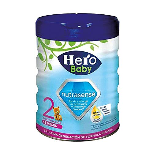 Hero N.2 NutraSense Baby-Milchpulver Infant Fortsetzung - 800 gr. von Hero