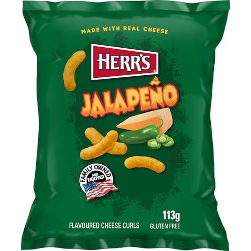 Herr's - Käseflips Jalapeño - 1 X 113 GR von Herr's