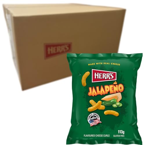 Herr's - Käseflips Jalapeño - 12 X 113 GR - Multipack von Herr's