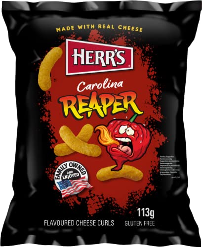 err's Carolia Reaper Cheese Curls 113g von Herr's