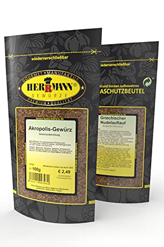 Akropolis griechisch 100g Gewürzmischung von Herrmann Gewürze