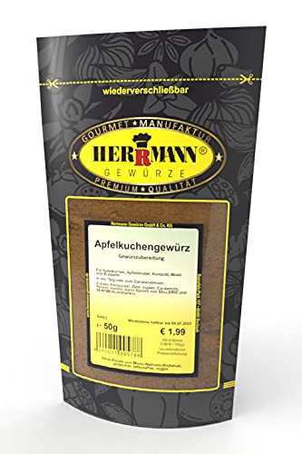 Apfelkuchen 50g Gewürzmischung von Herrmann Gewürze