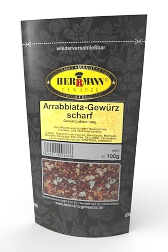 Arrabbiata scharf 100g Gewürzmischung von Herrmann Gewürze