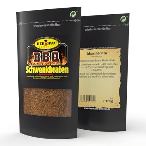 BBQ Schwenkbraten-Gewürz 125g Gewürzmischung von Herrmann Gewürze