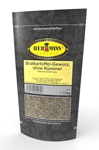 Bratkartoffel ohne Kümmel 125g Gewürzmischung von Herrmann Gewürze