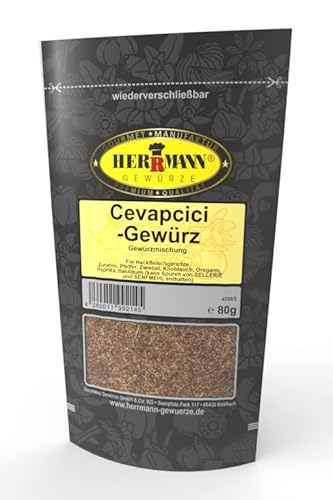 Cevapcici-Gewürz 80g Gewürzmischung von Herrmann Gewürze