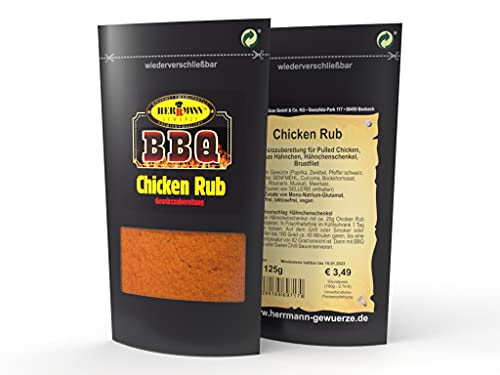 Chicken Rub 125g Gewürzmischung von Herrmann Gewürze