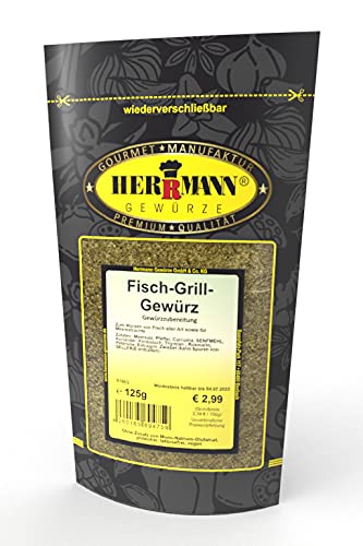 Fisch-Grill-Gewürz 125g Gewürzmischung von Herrmann Gewürze